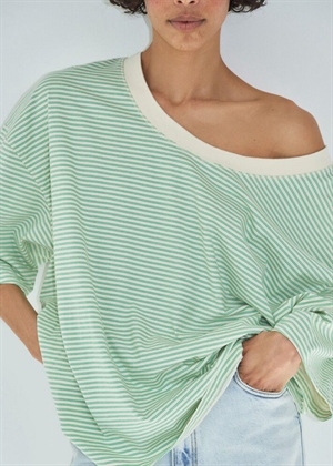 Gixy stripe tee Absinthe Stripes American Vintage 